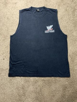 Vintage 1999 Wwf York Come Get Some The Rock Tank Top Made In Usa Adult Xl