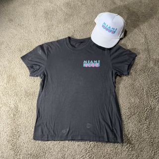 Vintage 80s/90s Miami Vice Promo T - Shirt And Hat Adult M/l