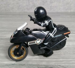 Vintage 1984 Kenner Street Hawk Motorcycle W/ Jesse Mach Rider - Rare