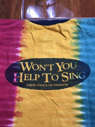 Vintage 90s Bob Marley Tye - Dye T Shirt Small Rye - Dye