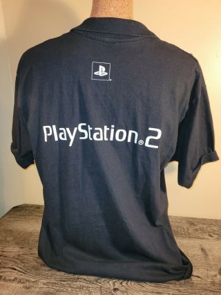 Vintage / Retro Sly Cooper / PLAYSTATION 2 Shirt Size L Video Game Promo 3