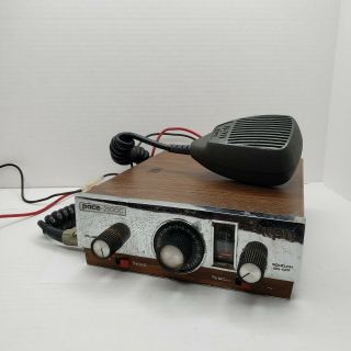 Vintage Pace 2300c Cb Radio With Microphone 2000a Transceiver Grain Pathcom Inc