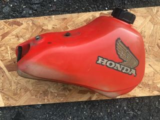 1984 Honda Oem Cr80 Cr 80 Gas Tank Fuel Petrol Vintage 84 Mx Motocross Parts