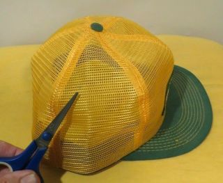 Vintage DEKALB Patch Seed corn winged Hat Snap back Adj.  mesh trucker cap 3