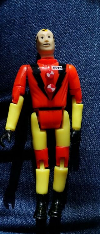 Pro - Tek Spin Dummy Figure Vintage Incredible Crash Dummies By Tyco