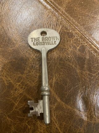 Brown Hotel Co.  Louisville Kentucky Vintage Key
