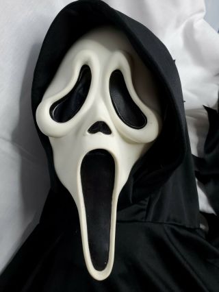 Scream Ghost Face Mask And Robe Adult Costume Vintage Easter Unlimited Inc.