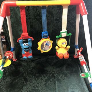 Vintage Sesame Street Baby Activity Play Gym Fun Sturdy Toy Well Made