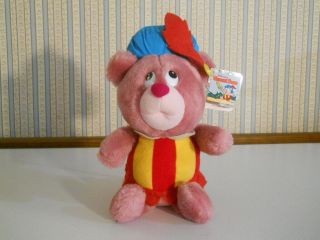 Vintage 9.  5 " Gummi Bear Cubbi Plush Stuffed 1985 With Tags Disney Applause L