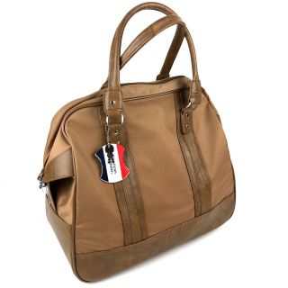 Vintage American Tourister Carry On Tote Bag Adjustable Shoulder Strap Keys Lock