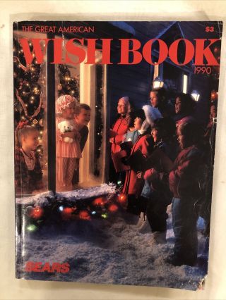 1990 Sears Christmas Wish Book Vintage Toys Jewelry Clothes