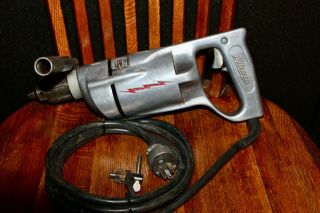 Vintage Milwaukee 1/2 " Heavy Duty Corded Drill With Key