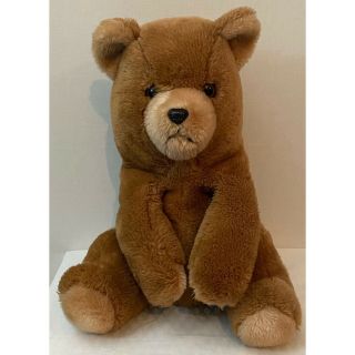 Russ Berrie & Co Oliver Vintage Stuffed Brown Teddy Bear Plush 14” 661