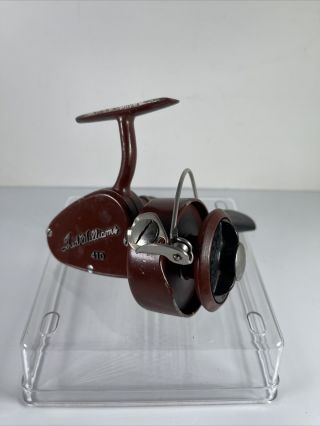 Vintage Ted Williams Sears No.  410 Fishing Reel - Made In Italy