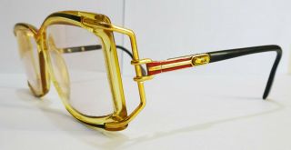 Vintage Cazal Eyeglasses Reading Glasses Ladies Glasses Designer Frame 80 