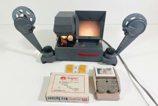 Vintage Mansfield Model 650 Film Editor With Dry Splicer (/)