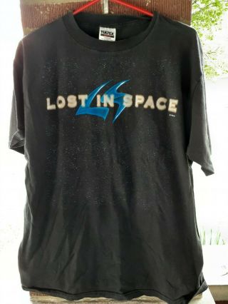 Vintage Lost In Space Movie Promo Shirt 1998 Size Xl Tultex Tag