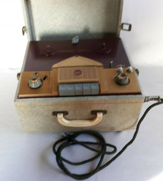 Vintage Knight Allied Radio Corp Portable Reel To Reel Model 96rz940