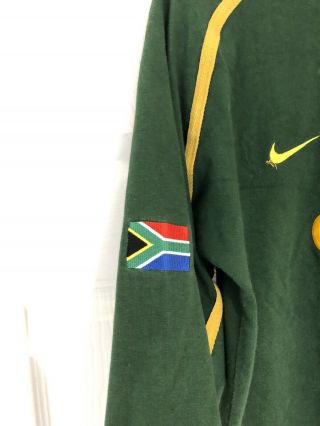 VINTAGE SOUTH AFRICA SPRINGBOKS NIKE RUGBY JERSEY SIZE SMALL 2