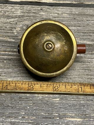 Rare Vintage Unique Brass G E Push Button Light Switch 5 A 250 V 10 A 125 V