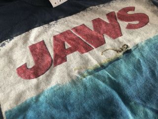 RARE Vintage Jaws Universal Studios Shirt “dun dun dun” Size Medium 2