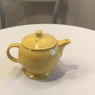 Vintage Fiestaware Medium Teapot Yellow