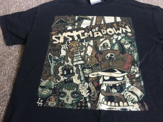 Vintage System Of A Down Shirt Size M Medium Forest Creature T - Shirt