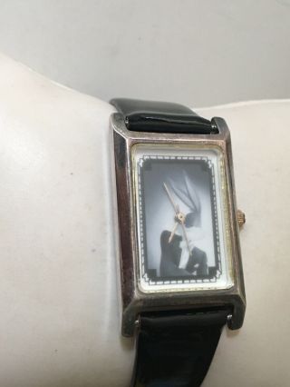 1994 Limited Edition Sterling Silver Looney Tunes Bugs Bunny Watch Warner Bros