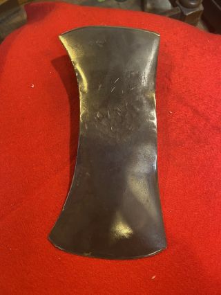 Vintage Stamped ROGERS MFG CO SUPERIOR 3 (2) double bit axe head 2