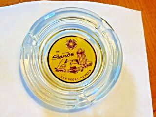 Vintage 1960s The Sands Hotel And Casino Las Vegas Ashtray.