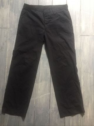 Vintage Jil Sander Lightweight Black Dress Pants