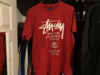 Stussy Jersey Vintage (york,  Los Angeles,  Tokyo)