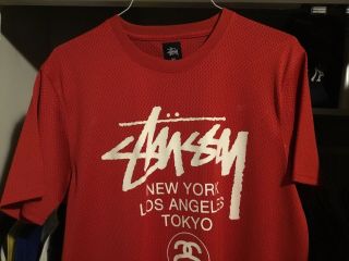 Stussy Jersey Vintage (YORK,  LOS ANGELES,  TOKYO) 3