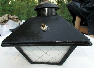Vintage Lantern Lamp Wall Light Fixture Porch Patio Outdoor lamp Post Style 3