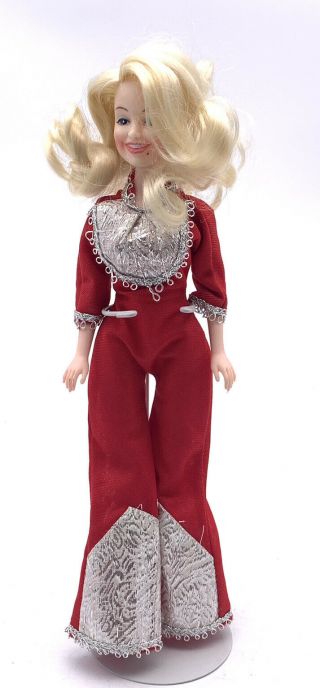 Vintage 1978 Dolly Parton Eg Goldberger 12 " Poseable Doll No Shoes
