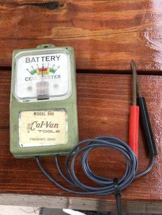 Vintage Cal - Van Tools 545 Battery Tester