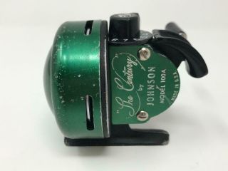 Vintage Johnson " The Century " Model 100a Spin Cast Fishing Reel Vg Cond