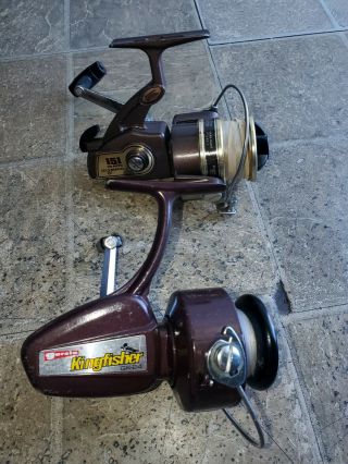 Abu Garcia Kingfisher Model Gk - 24 Spinning Reel And Olimpic 151 Conditio