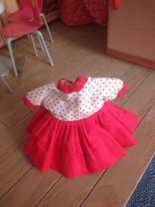 Vintage Muffie Doll Dress 1954
