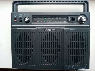 Vintage Sony 1969 Mr - 9050 Stereo Matrix Durable Version Ac/dc 4.  5v