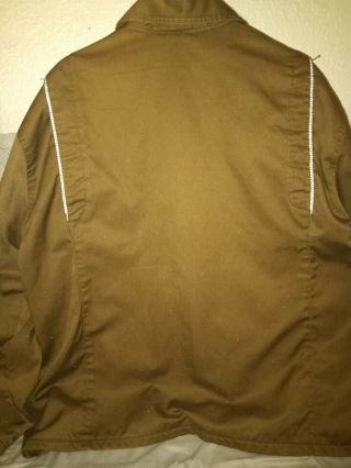 Vintage Ups Employee Brown Driver Jacket United Parcel - Uniform 2x