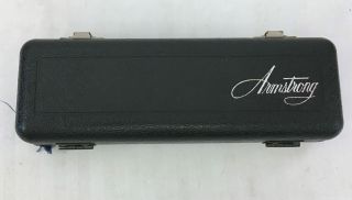 Vintage 1977 Armstrong 13 " Flute With Case