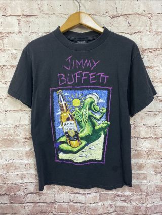 Vintage Jimmy Buffett T Shirt Large Fruitcakes On Tour Corona 1994 Tultex Giant