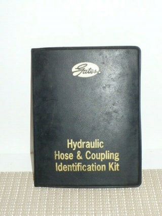 Vintage Gates Hydarulic Hose & Coupling Identification Kit 35095 - H 5/91 Vgc