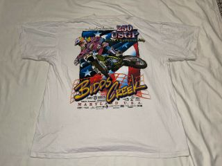 Vintage Budds Creek 250 Us Grand Prix Motocross 1994 T - Shirt Xl Yamaha