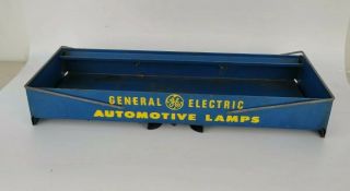 Vintage General Electric Ge Automotive Bulbs Store Display Case Garage