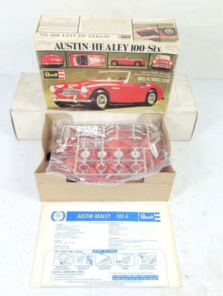 Vintage Revell Austin - Healey 100 - Six Model Kit H - 1202