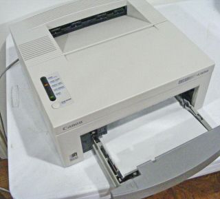 Vintage Canon Lbp - 430w Black Laser Printer (w Parallel Cable)