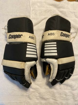 Vintage Cooper Abs Hockey Gloves