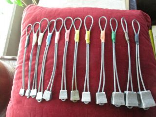 12 High Country Rock Climbing Stoppers - Vintage S 1,  2,  3,  4,  5,  6,  7,  8,  9 England